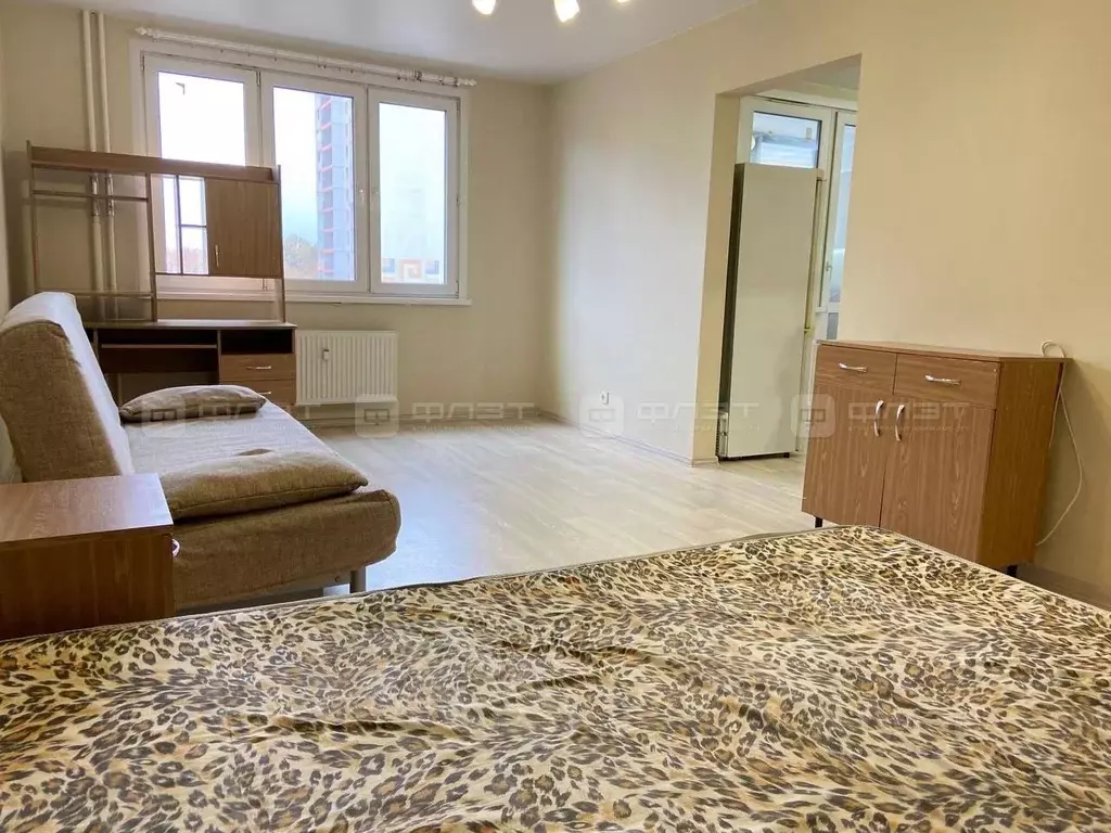 1-к кв. Татарстан, Казань ул. Баки Урманче, 11к3 (38.0 м) - Фото 1