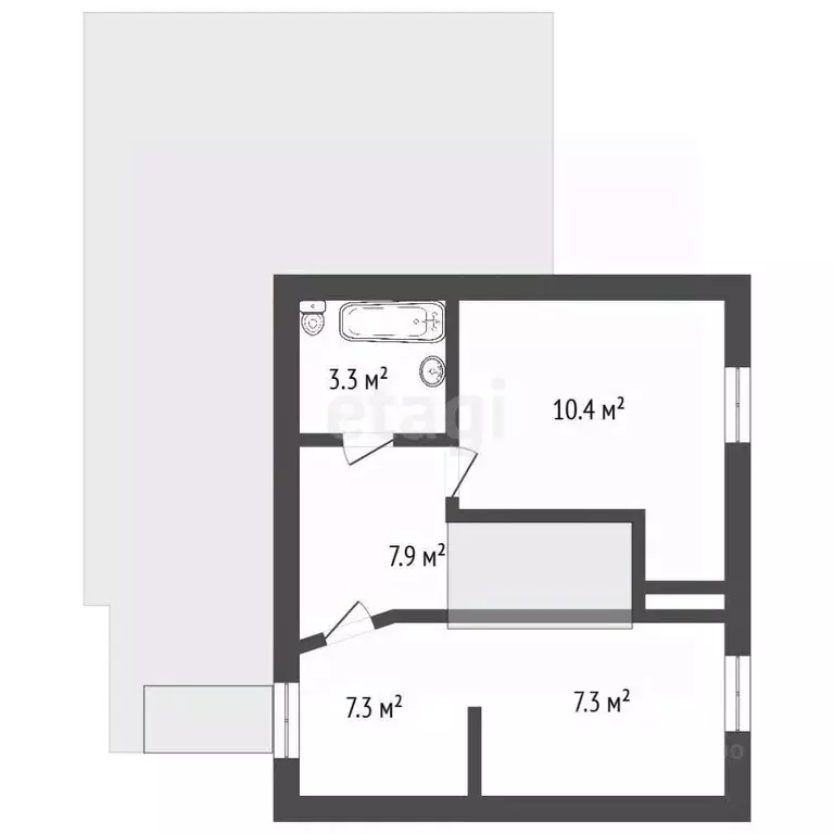 Дом в Воронежская область, Воронеж ул. Пригородная, 23 (103 м) - Фото 1