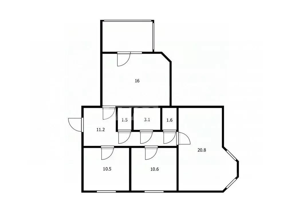 3-к кв. Кировская область, Киров ул. Ленина, 35 (75.1 м) - Фото 1