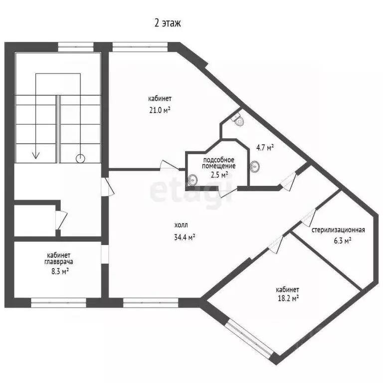 Торговая площадь в Московская область, Одинцово Северная ул., 5к2 (320 ... - Фото 2