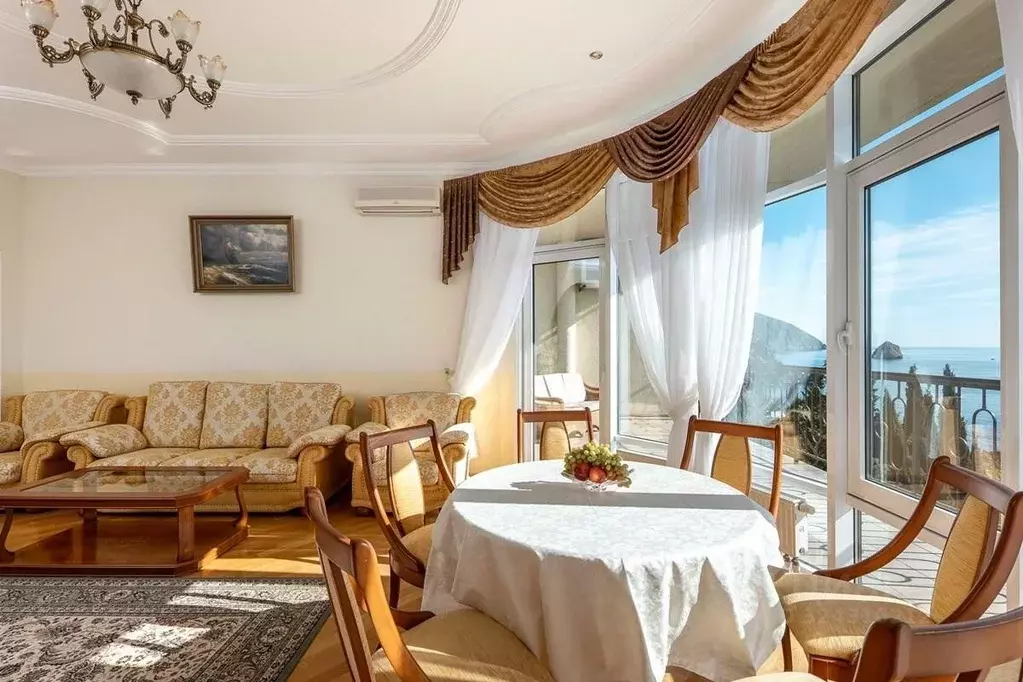 Комната Крым, Ялта муниципальный округ, Гурзуф пгт наб. Пушкина, 1 ... - Фото 1