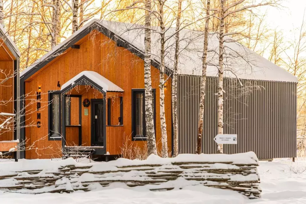 Дом в Ленинградская область, Приозерский район, Ромашкинское с/пос, ... - Фото 1