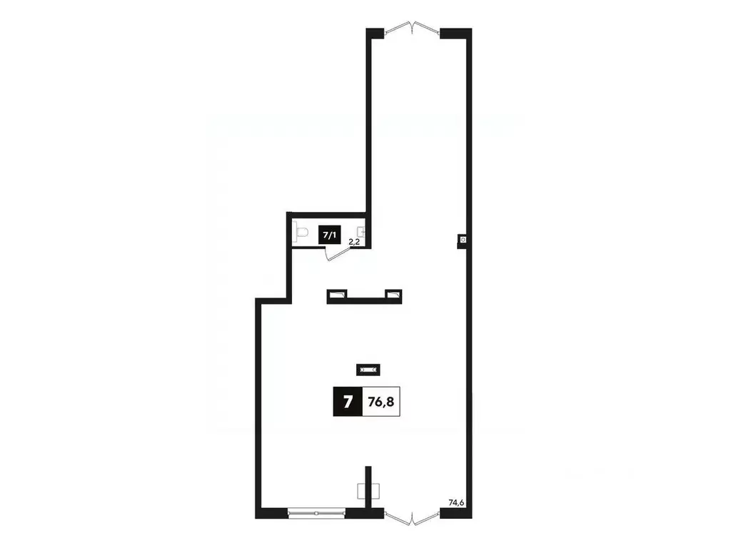 Помещение свободного назначения в Краснодарский край, Краснодар Парк ... - Фото 1