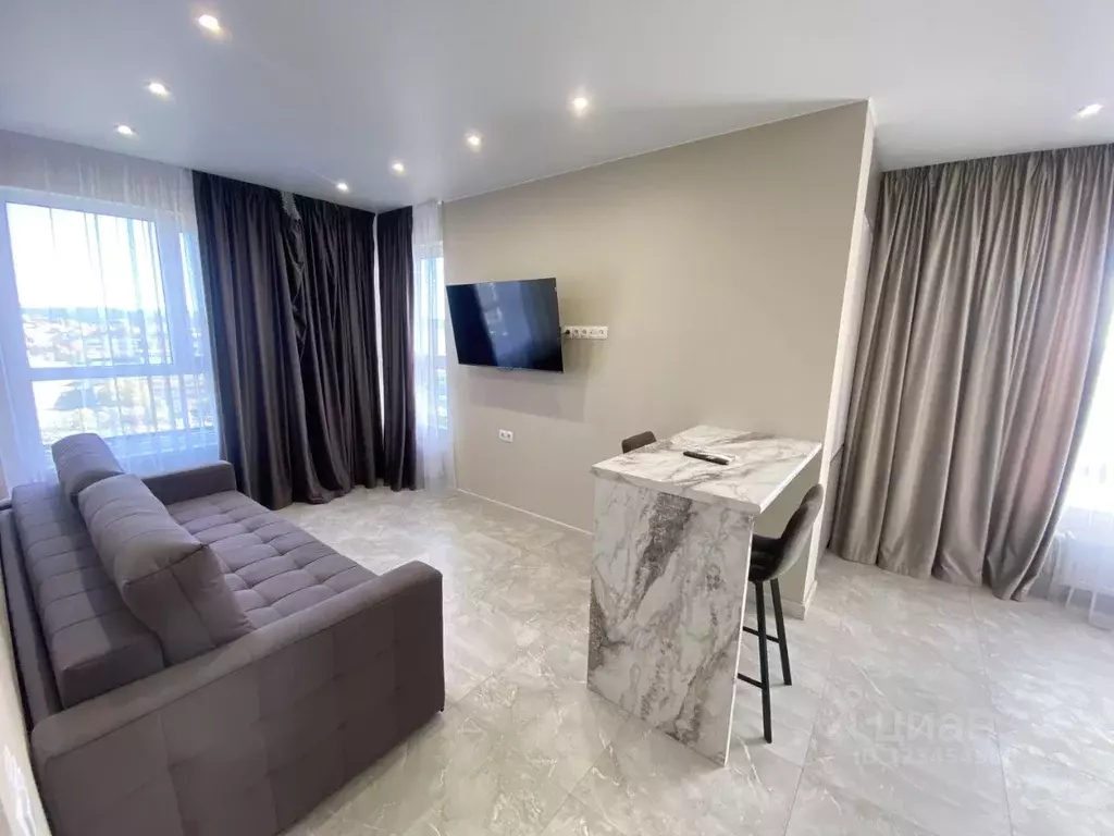 1-к кв. Крым, Симферополь ул. Бородина, 59В (45.0 м) - Фото 2