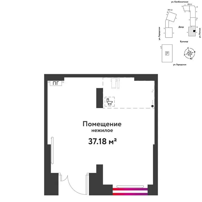 Торговая площадь (37.18 м) - Фото 2