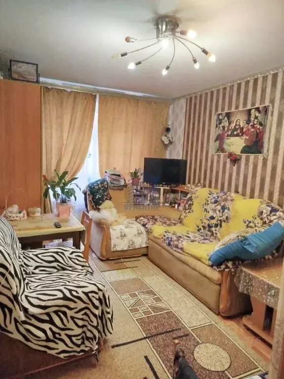 1-к кв. Чувашия, Чебоксарский муниципальный округ, Кугеси пгт ул. ... - Фото 2