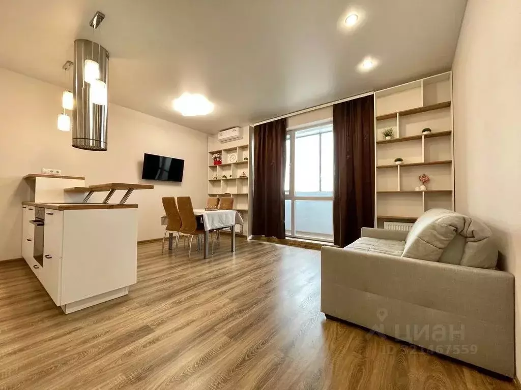 1-к кв. Татарстан, Казань ул. Достоевского, 57 (70.0 м) - Фото 1