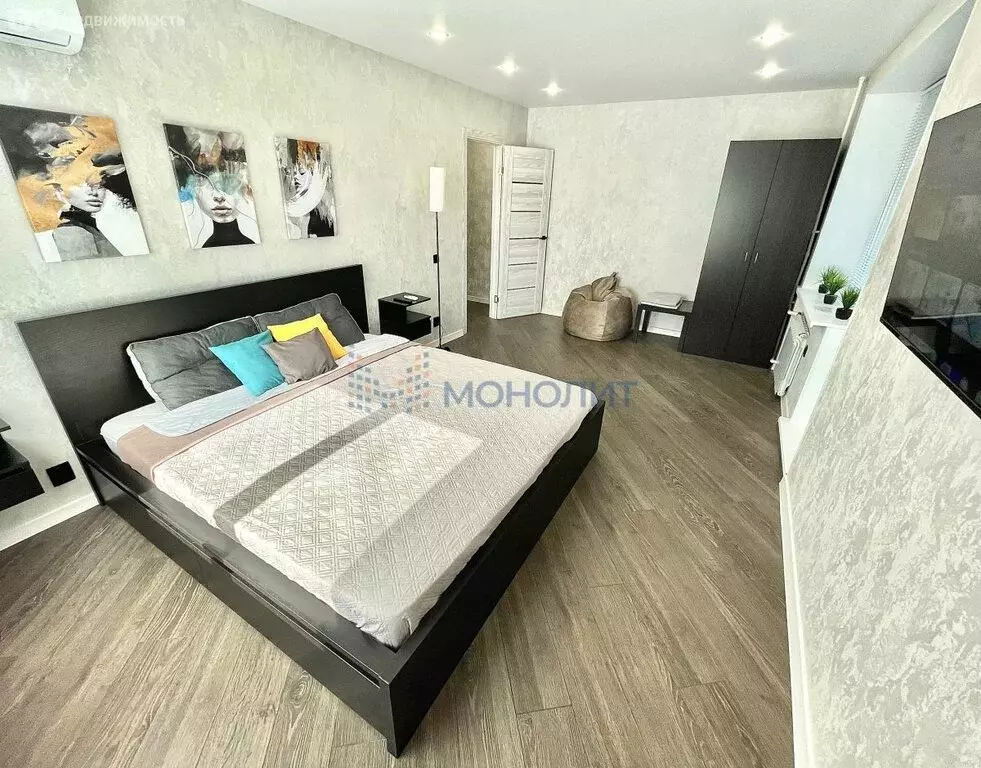 1-комнатная квартира: Нижний Новгород, улица Родионова, 3 (31.1 м) - Фото 1