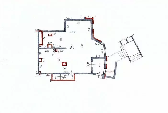 Помещение свободного назначения в Московская область, Химки ул. ... - Фото 2