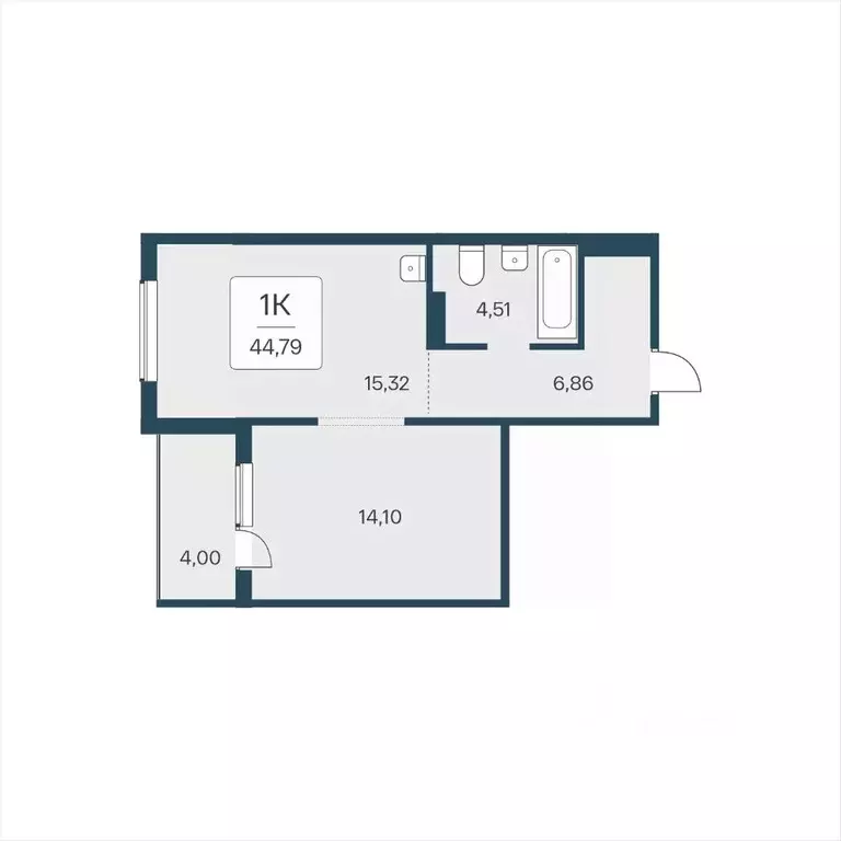 1-к кв. Новосибирская область, Новосибирский район, Мочищенский ... - Фото 1