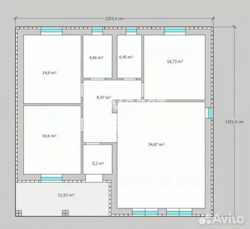 Дом в Алтайский край, Первомайский район, с. Фирсово ул. Буковая (103 ... - Фото 2