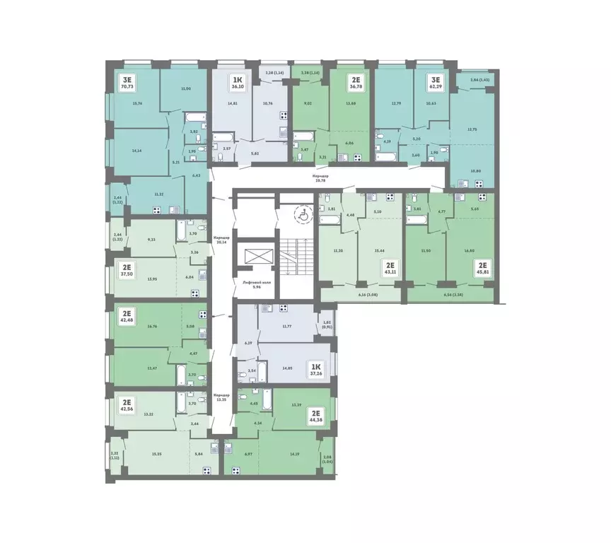 1-к кв. Пермский край, Пермь Кировоградская ул., 28 (37.24 м) - Фото 2