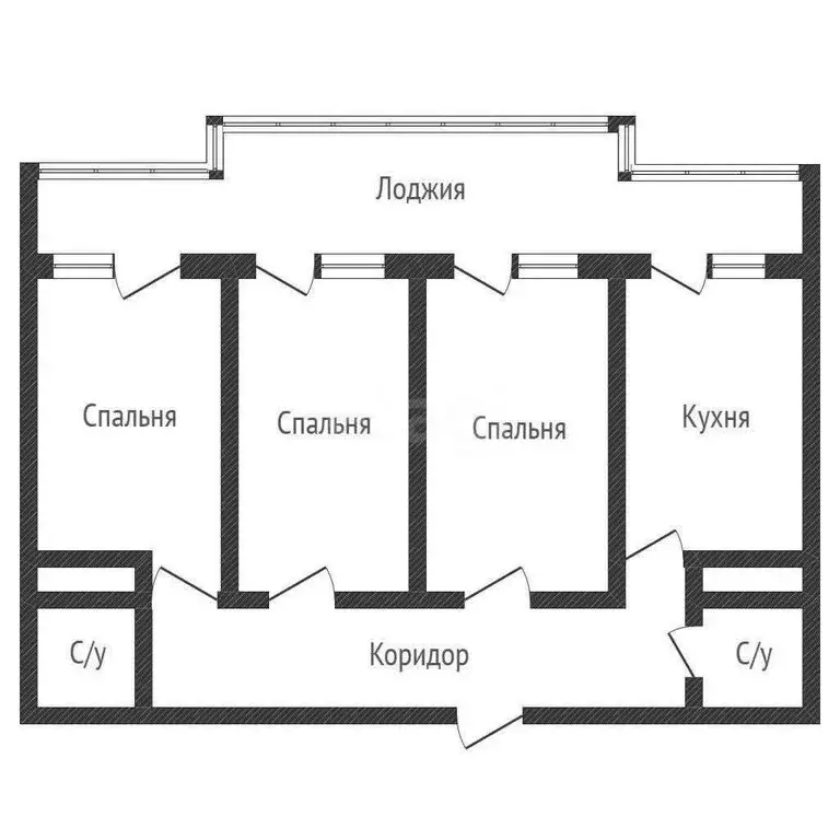 3-комнатная квартира: Краснодар, Дальняя улица, 8к1 (84.2 м) - Фото 0