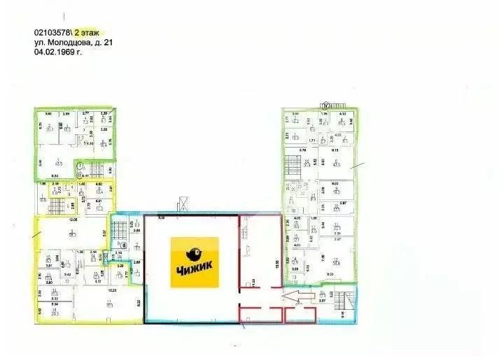 Помещение свободного назначения в Москва ул. Молодцова, 21 (409 м) - Фото 2