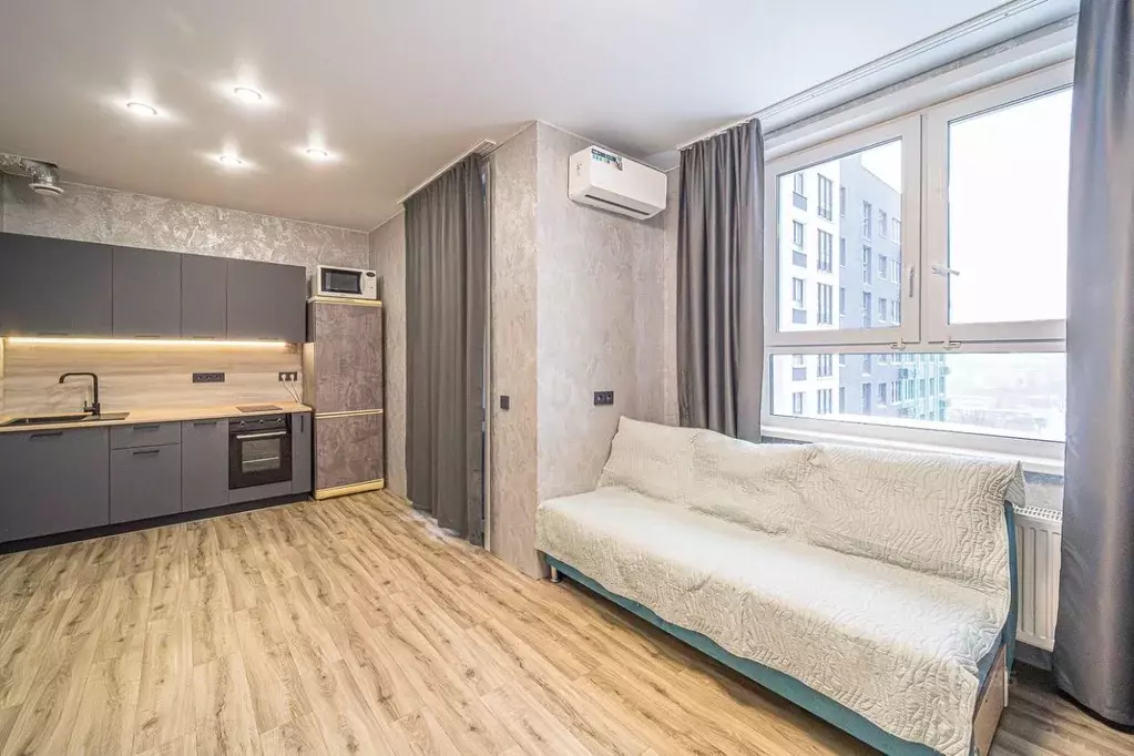 Студия Пермский край, Пермь ул. Елькина, 14 (31.2 м) - Фото 1