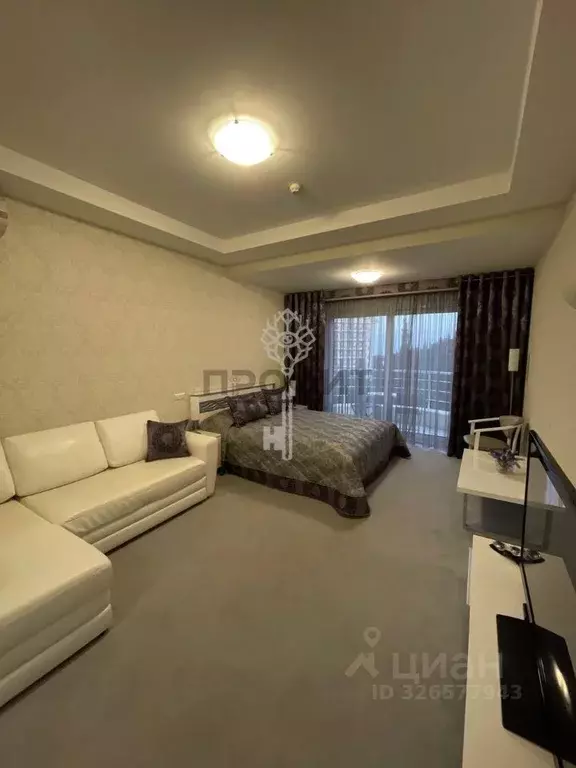 Студия Крым, Алушта ул. Краснофлотская, 1к9 (38.4 м) - Фото 1