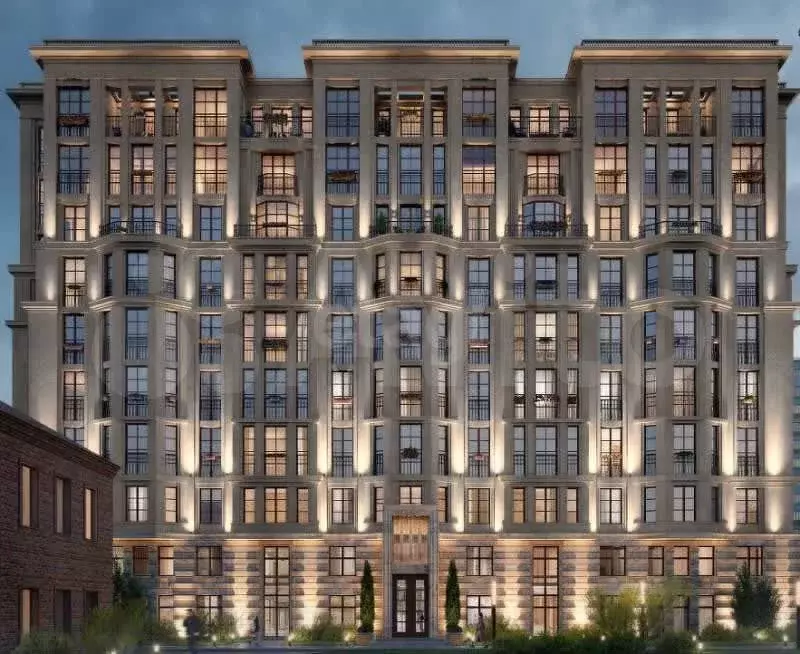 1-к. квартира, 46 м, 6/10 эт. - Фото 1