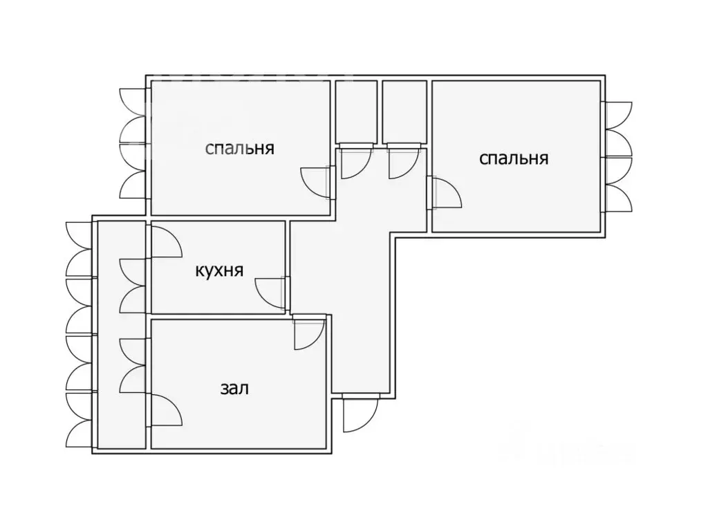 3-к кв. Татарстан, Зеленодольск ул. Бакы Урманче, 12 (73.9 м) - Фото 1