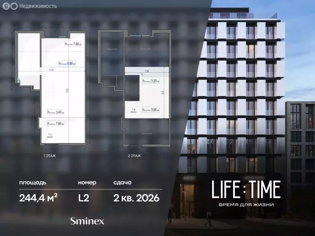 Помещение свободного назначения (244.4 м) - Фото 1