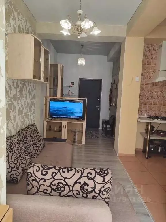 1-к кв. Краснодарский край, Сочи Мамайка мкр, ул. Фадеева, 32/1 (27.0 ... - Фото 1