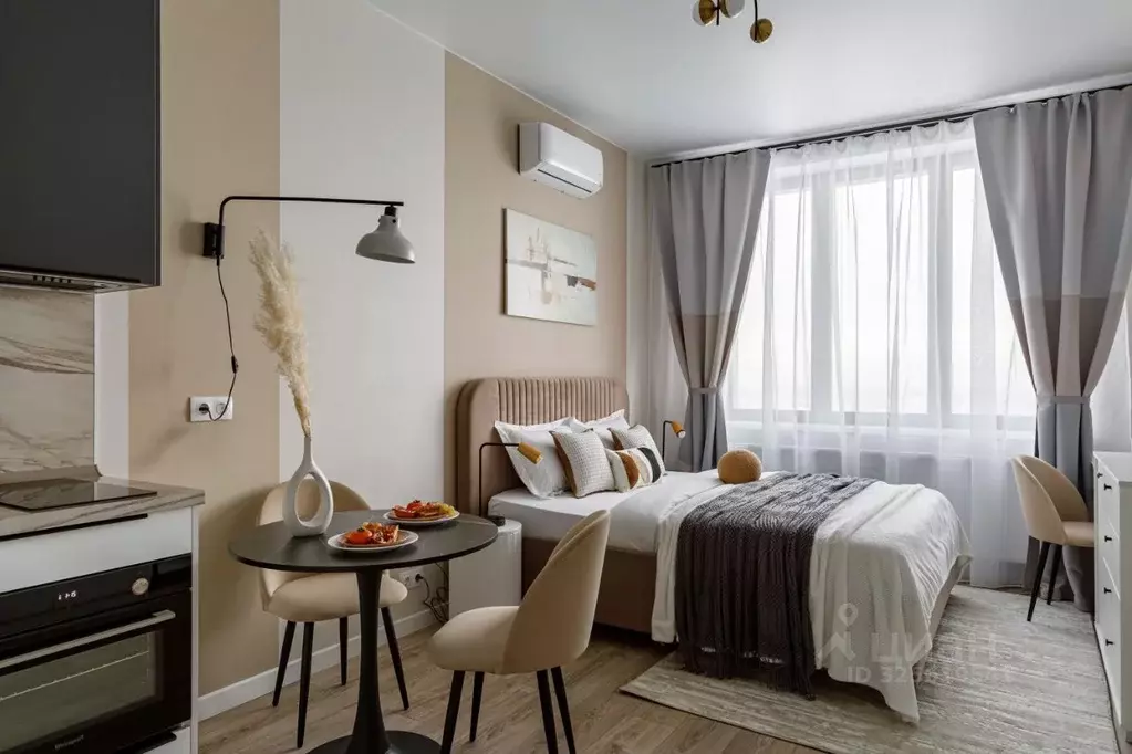 Студия Москва проезд Серебрякова, 11к2 (25.9 м) - Фото 1