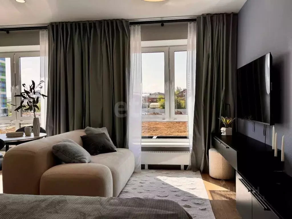 1-к кв. Татарстан, Казань ул. Анаса Тазетдинова, 7к1 (39.9 м) - Фото 0