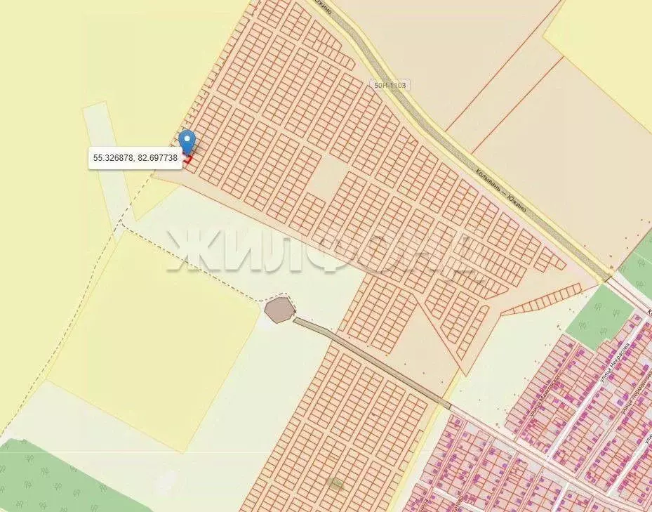 Участок в Новосибирская область, Колывань рп ул. Трактовая (10.0 сот.) - Фото 1