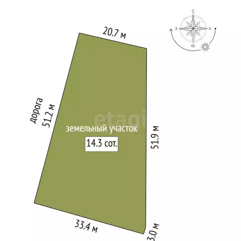 Участок в Владимирская область, Петушинский район, Нагорное ... - Фото 2