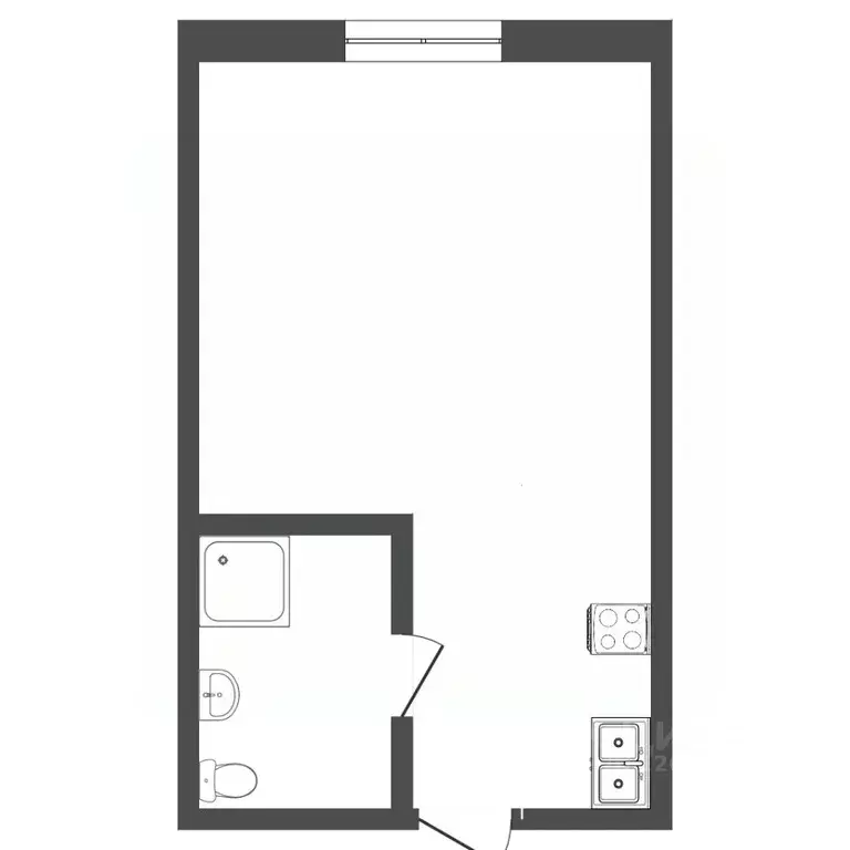 1-к кв. Костромская область, Кострома Центральная ул., 48 (17.9 м) - Фото 0