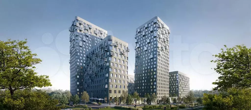 Квартира-студия, 25,5 м, 5/24 эт. - Фото 1