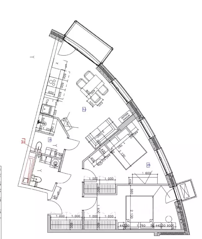 3-к кв. Москва Нахимовский просп., 31к3 (77.0 м) - Фото 1