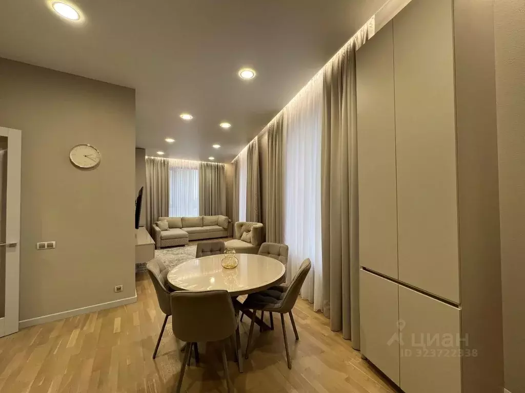 4-к кв. Москва ул. Пресненский Вал, 21 (133.0 м) - Фото 1