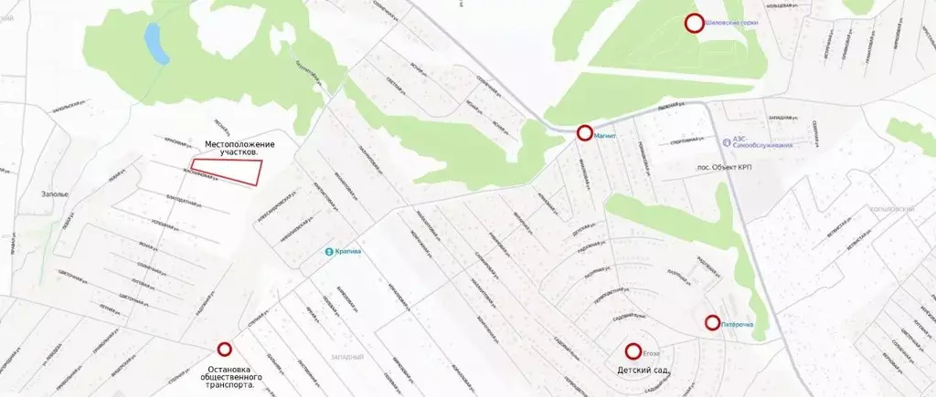 Участок в Пермский край, Пермский муниципальный округ, д. Заполье ул. ... - Фото 1