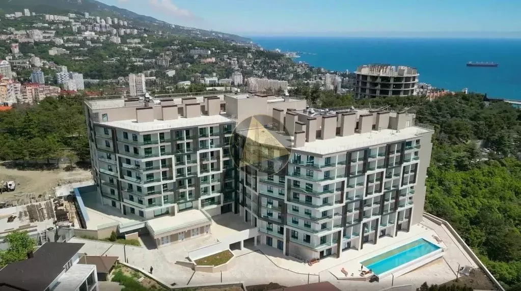 Студия Крым, Ялта ул. Войкова, 39Ак1 (41.97 м) - Фото 1