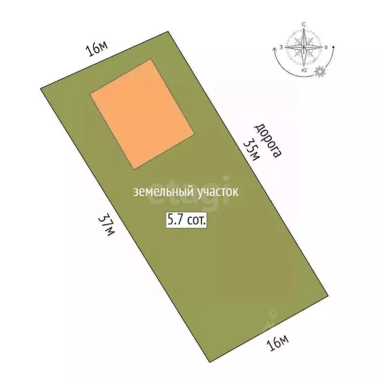 Дом в Крым, Нижнегорский пгт ул. Пионерская, 20 (70 м) - Фото 1