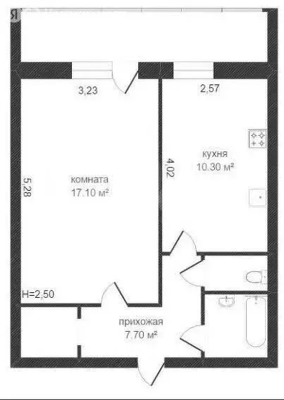 1-комнатная квартира: Вологда, Ярославская улица, 29 (39.5 м) - Фото 1