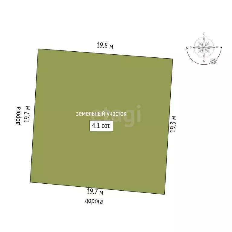 Участок в Тукаевский район, Малошильнинское сельское поселение, СНТ ... - Фото 1