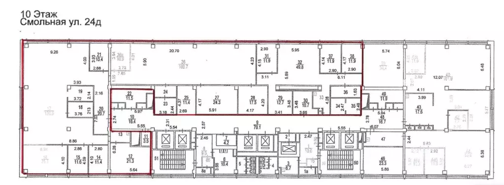 Офис в Москва Смольная ул., 24Д (678 м) - Фото 1