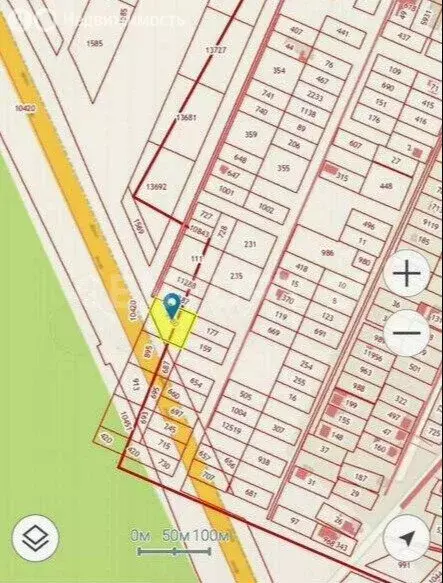 Участок в Родниково, Абрикосовая улица (16.9 м) - Фото 1