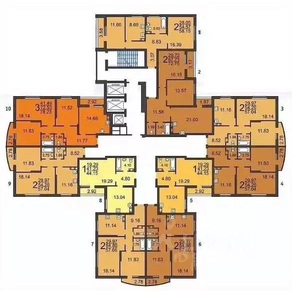 1-к кв. Саратовская область, Энгельс ул. Маяковского, 44 (41.2 м) - Фото 0