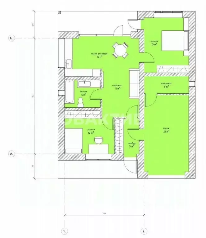 Коттедж в Новосибирская область, Новосибирский район, Станционный ... - Фото 2
