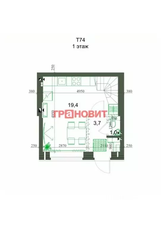 Таунхаус в Новосибирская область, с. Новолуговое, Березки-2 мкр, 5-й ... - Фото 2
