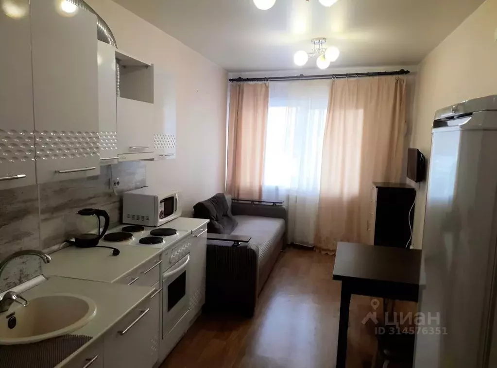 Студия Иркутская область, Иркутск ул. Розы Люксембург, 118/1 (21.0 м) - Фото 0