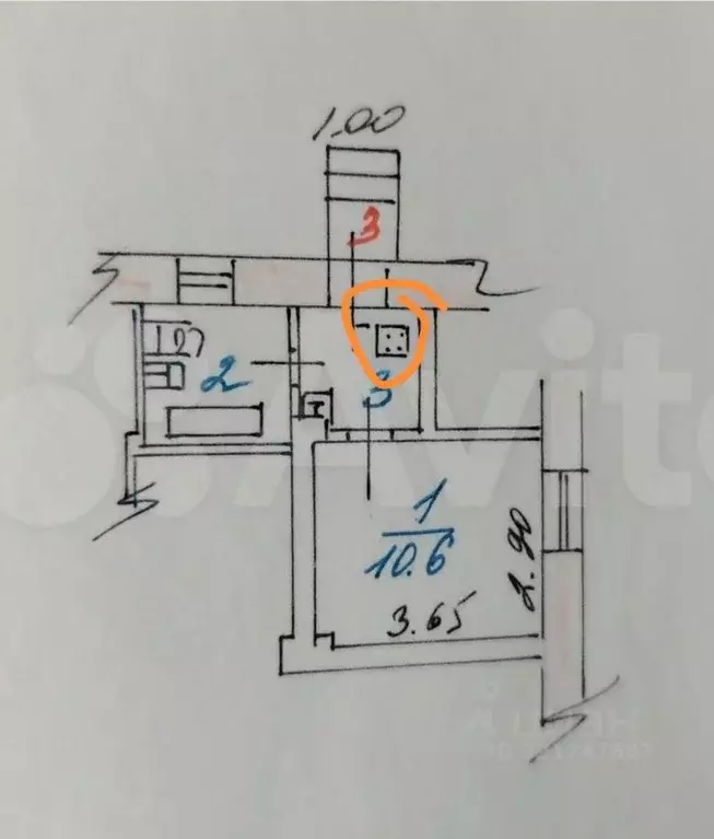 1-к кв. Ярославская область, Ярославль ул. Тургенева, 32 (18.0 м) - Фото 2