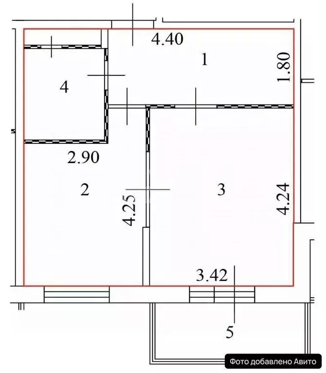 1-к кв. Москва Родниковая ул., 9Ак3 (37.2 м) - Фото 2