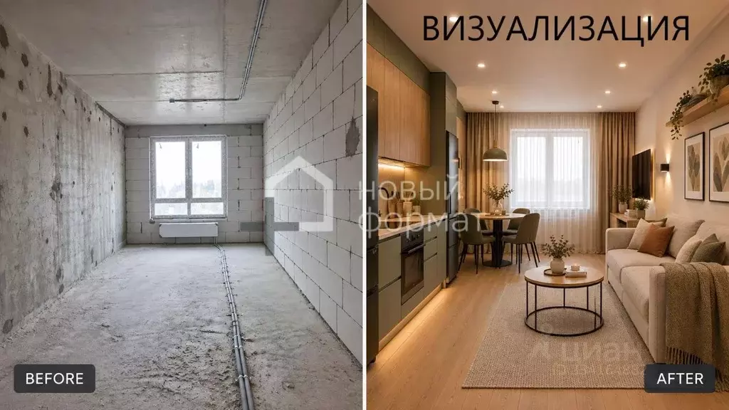 Студия Московская область, Мытищи Шараповский проезд, 4 (21.9 м) - Фото 1