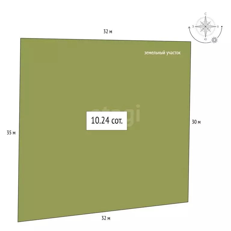 Участок в Майминский район, село Подгорное (10.24 м) - Фото 1