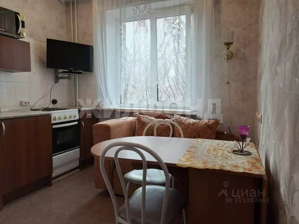 1-к кв. Новосибирская область, Новосибирск ул. В. Высоцкого, 46 (27.7 ... - Фото 0