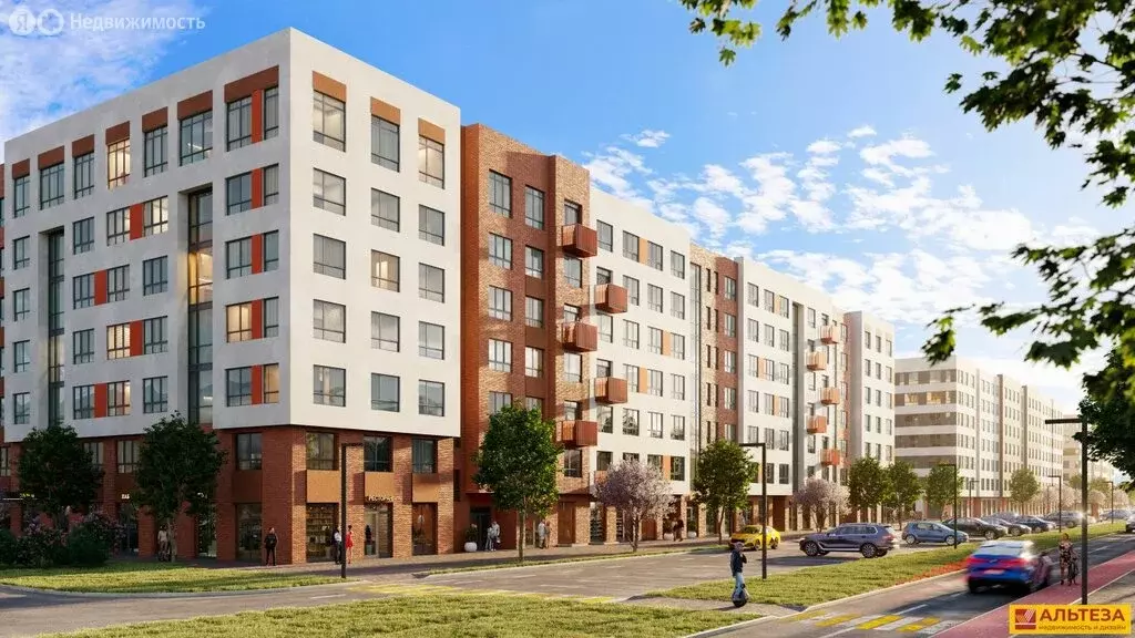 2-комнатная квартира: Гурьевск, улица Героя России Катериничева, 2 (70 ... - Фото 2