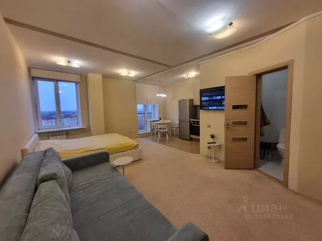 Студия Санкт-Петербург Туристская ул., 10к1 (40.0 м) - Фото 2